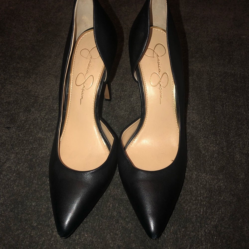 Black heels